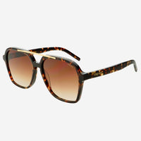 Brown Spencer Acetate Unisex Sunglasses
