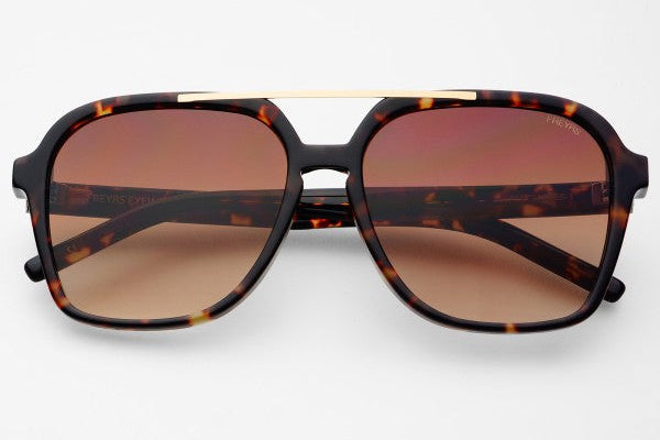 Brown Spencer Acetate Unisex Sunglasses