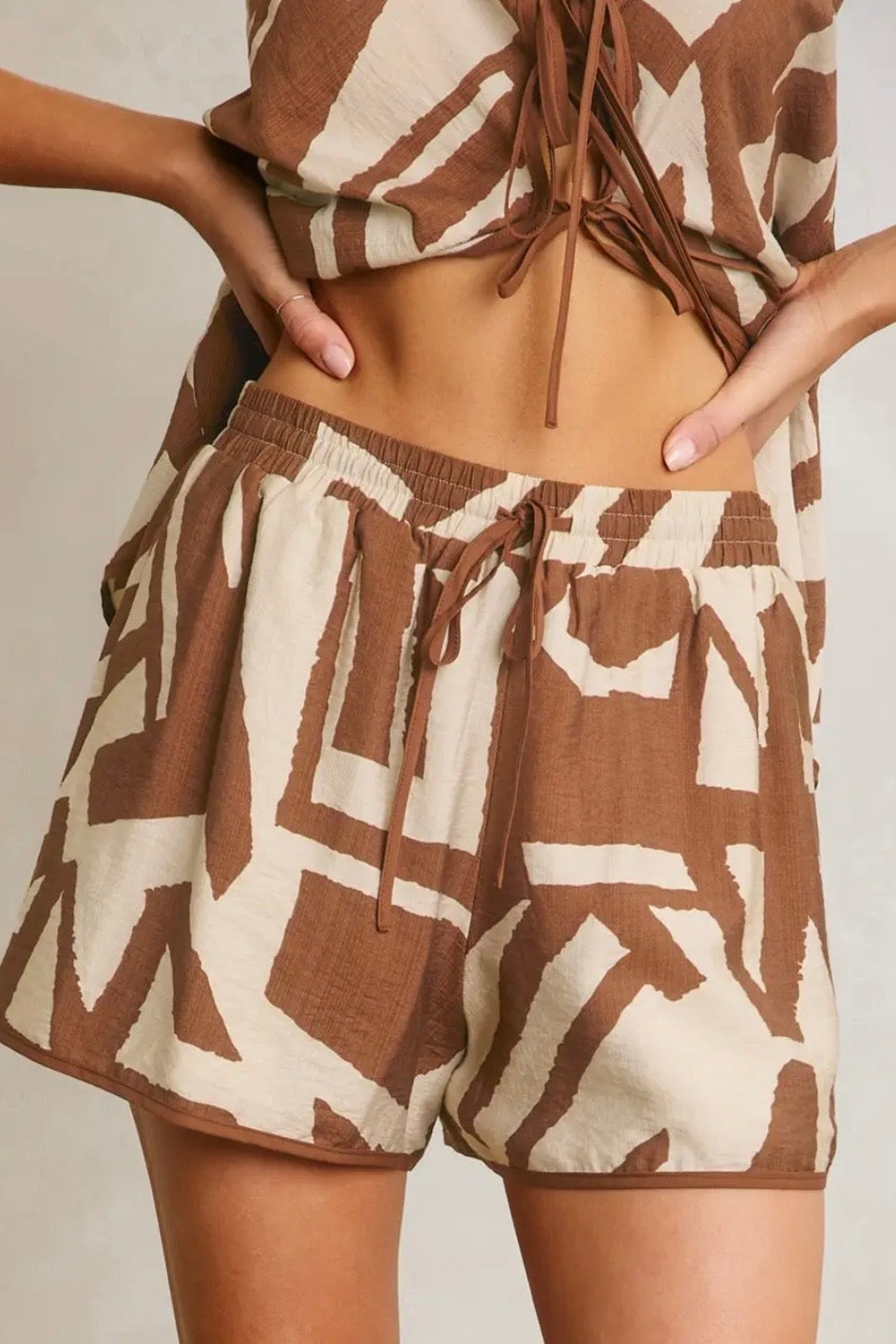 Mocha Muse Short Set