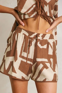 Mocha Muse Short Set