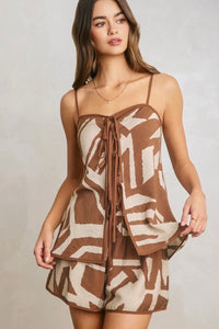 Mocha Muse Short Set