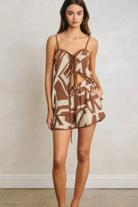 Mocha Muse Short Set