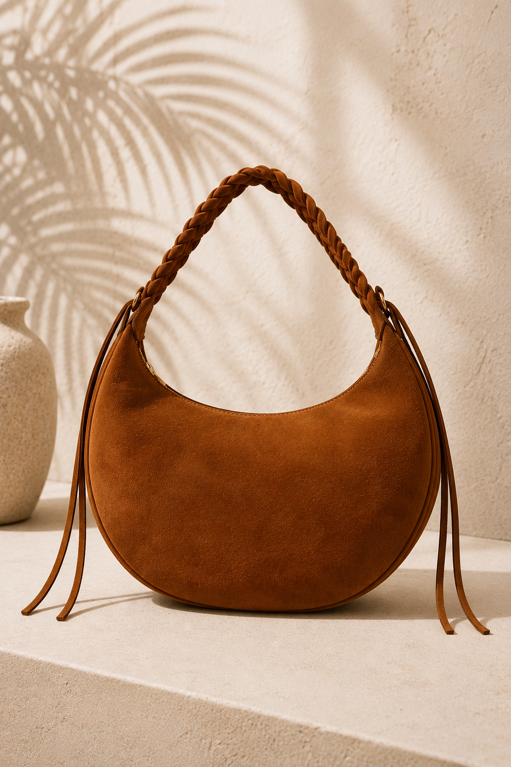 Sienna Suede Hobo Bag