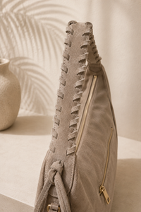 Siera Suede Hobo Bag