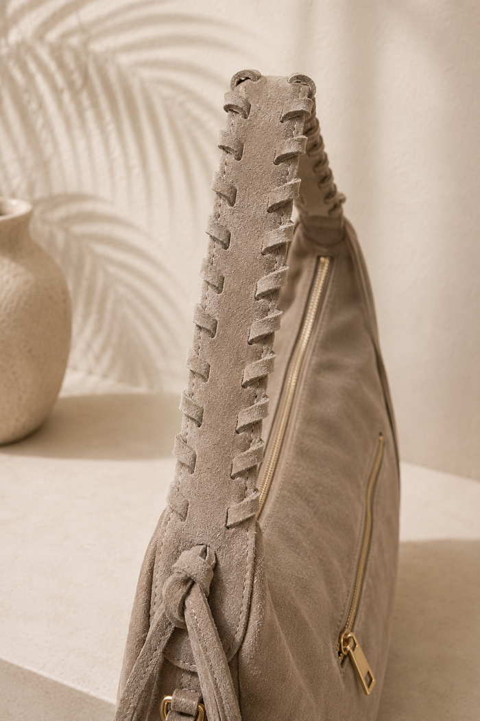 Siera Suede Hobo Bag