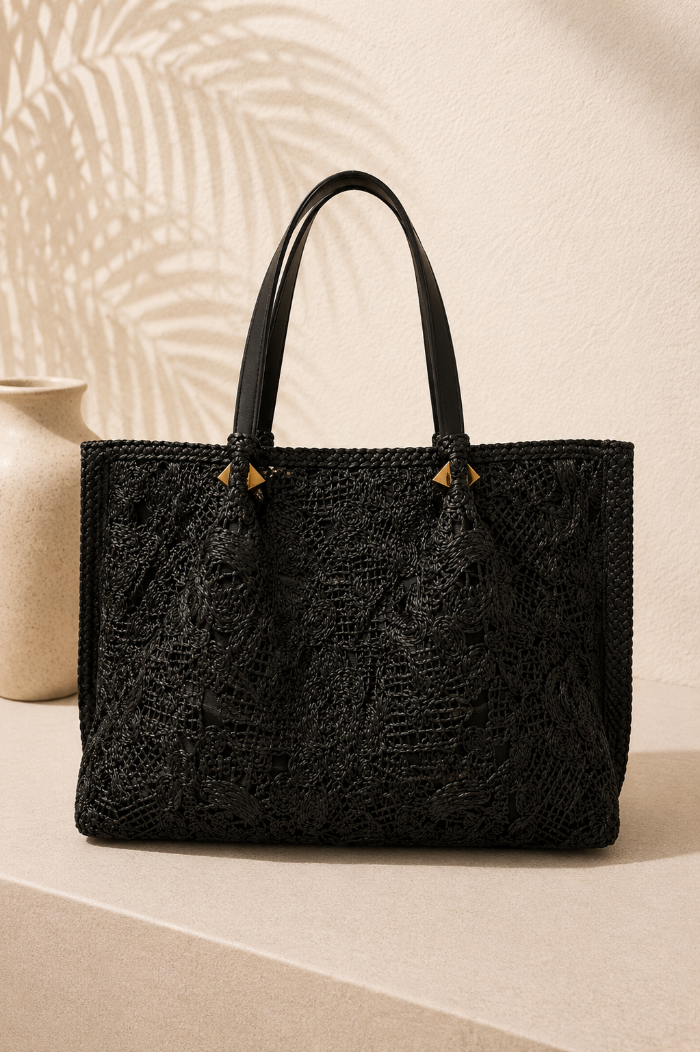 Black Noir Garden Tote