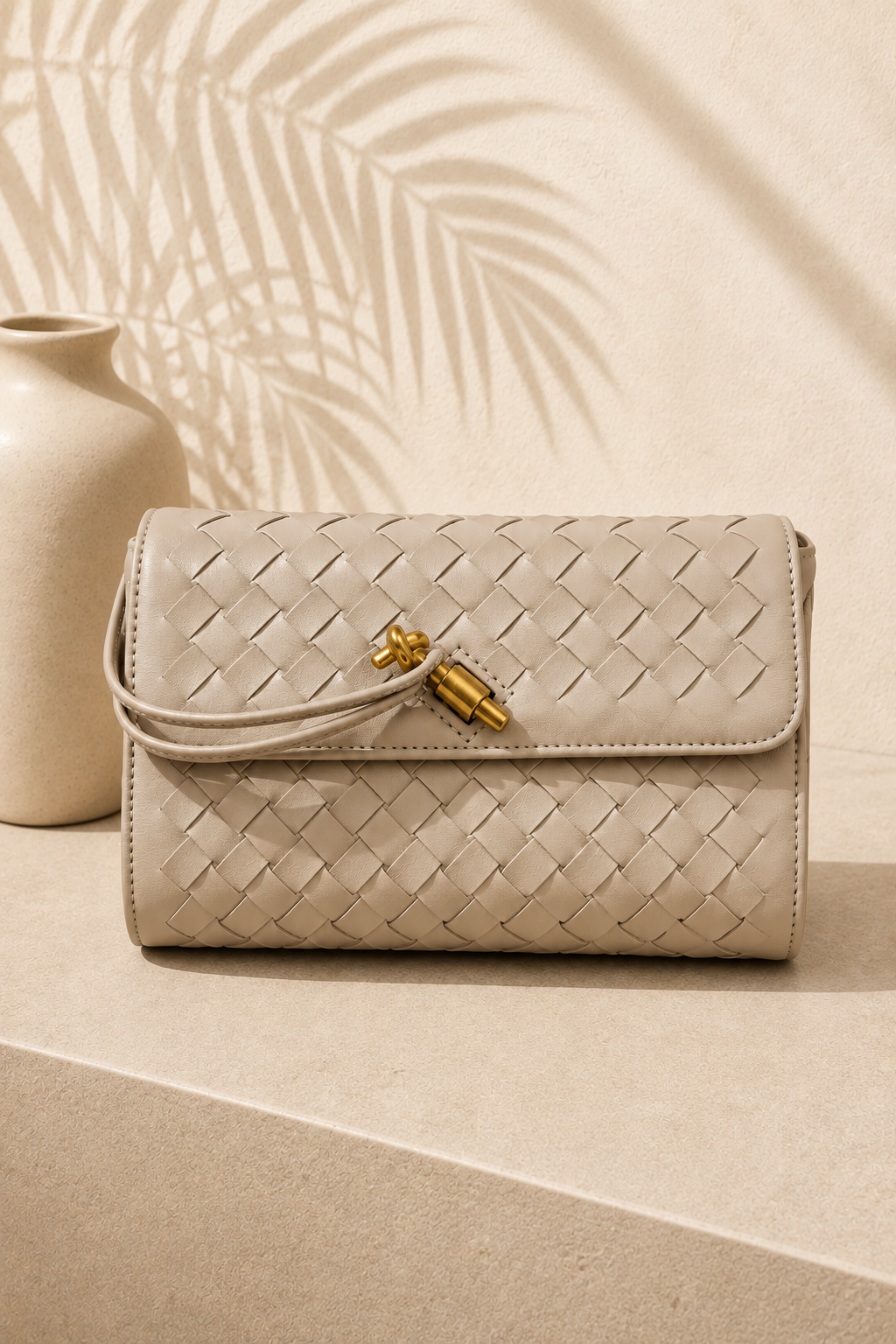 Capri Woven Clutch