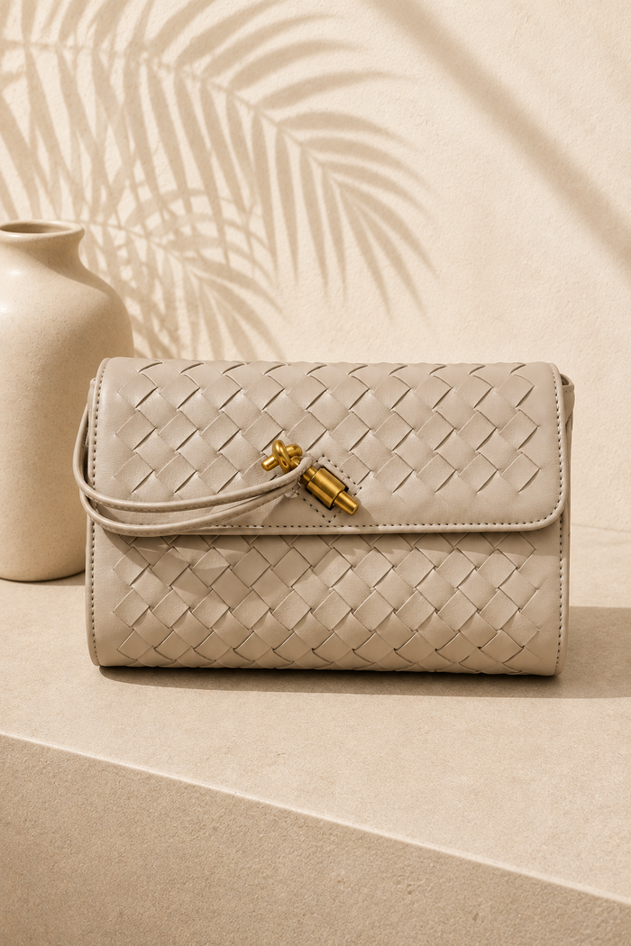 Capri Woven Clutch