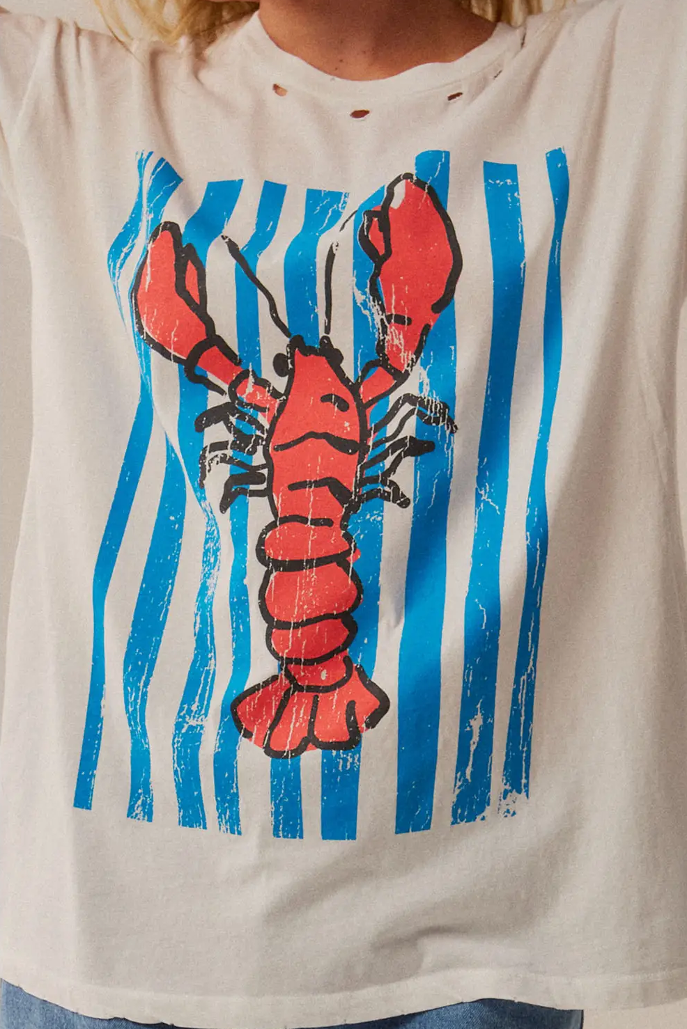 Vintage Lobster Graphic Tee