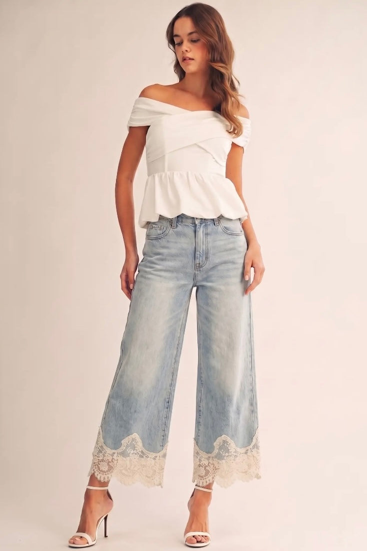 Juliette Lace Jeans