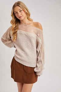 Amélie Lace Sweater
