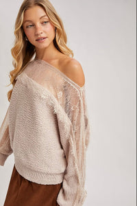 Amélie Lace Sweater