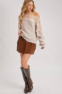Amélie Lace Sweater