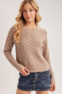 Sienna Pointelle Sweater