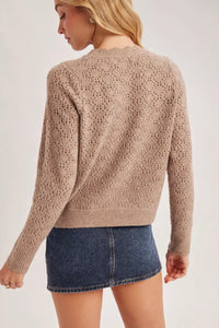 Sienna Pointelle Sweater