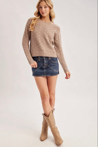 Sienna Pointelle Sweater