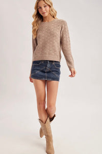 Sienna Pointelle Sweater