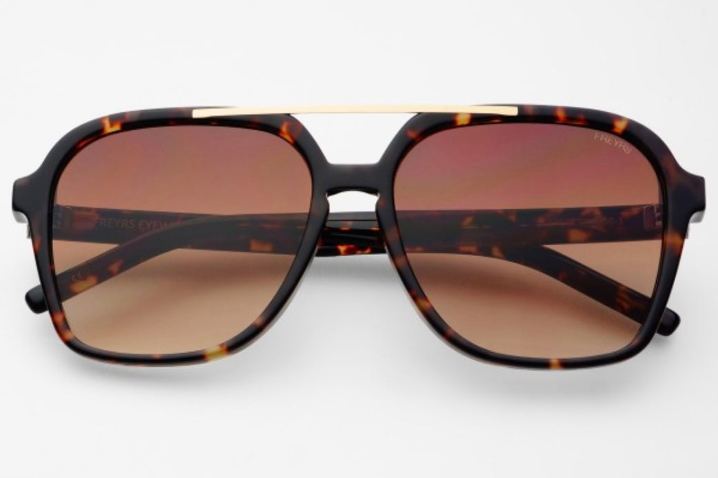 Brown Spencer Acetate Unisex Sunglasses