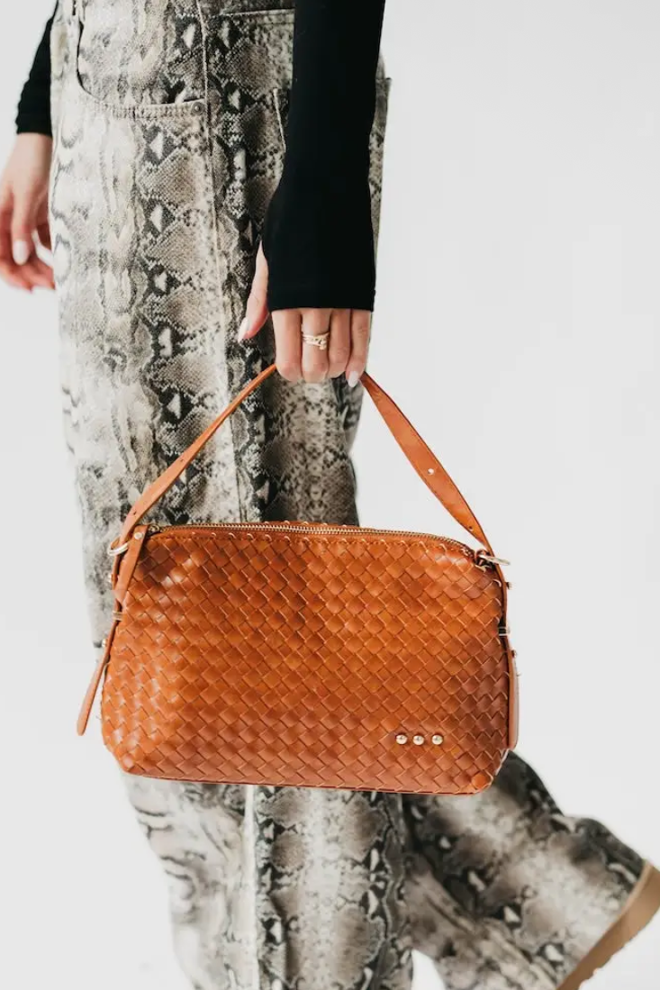 Siena Woven Convertible Bag