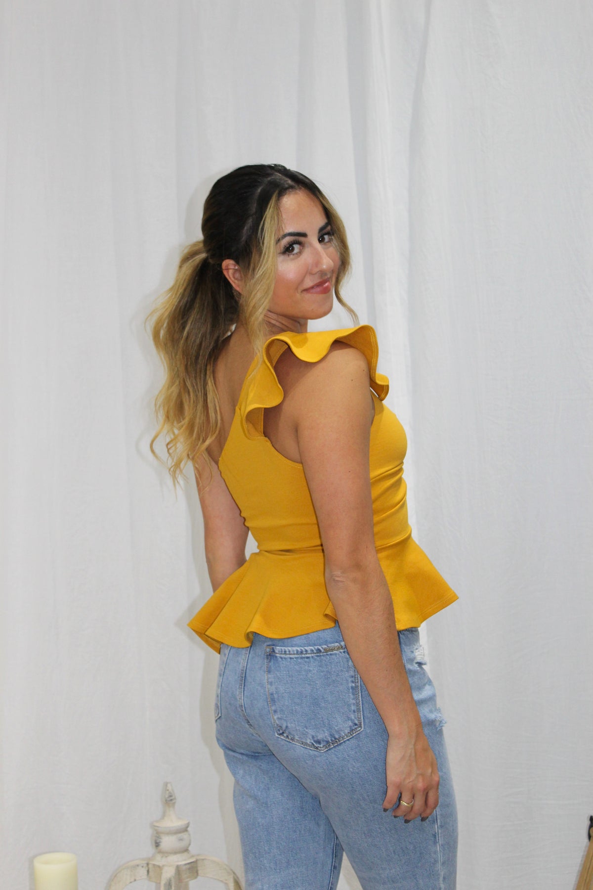 Ruffle Me Cute Top