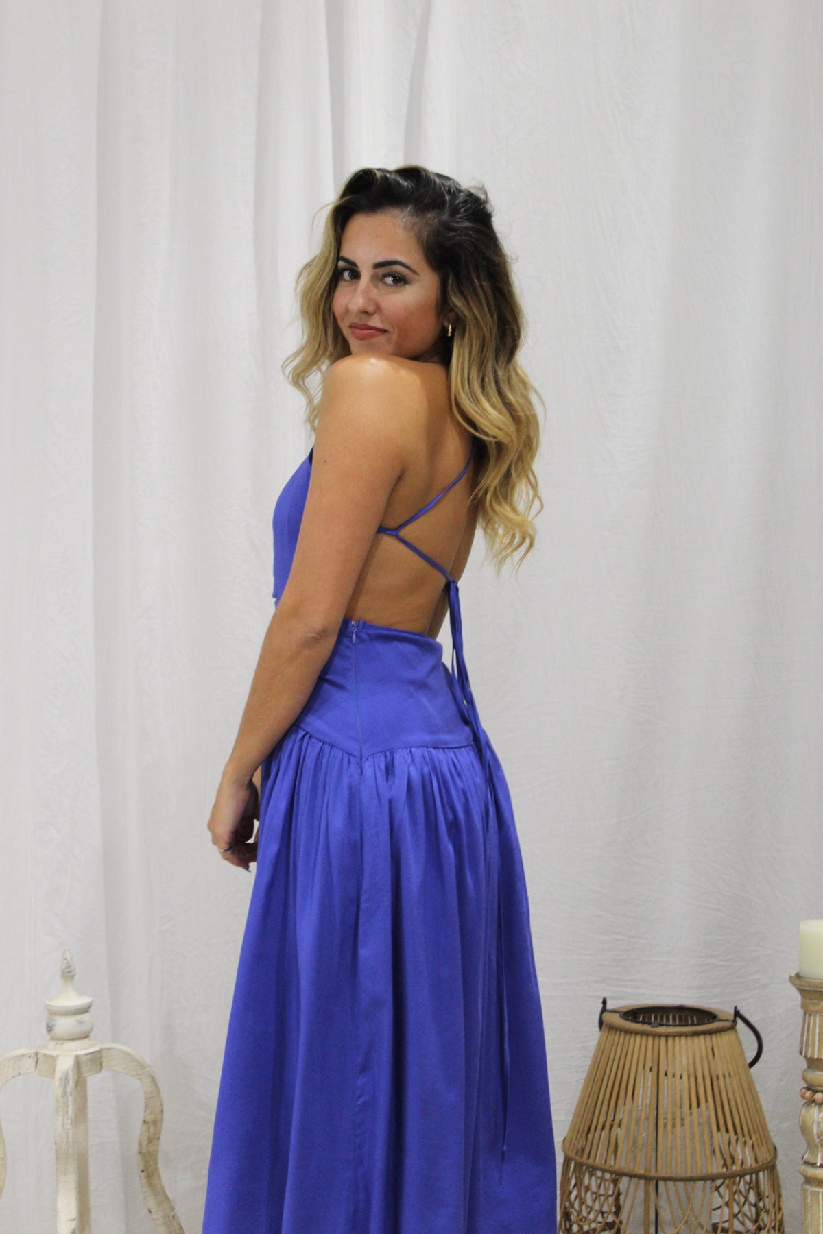 Midnight Strappy Dress
