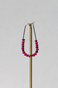 Marsa Teardrop Hoops