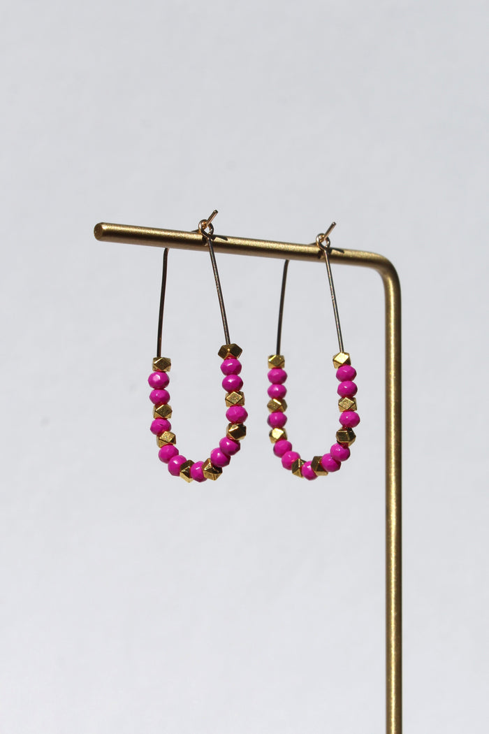 Marsa Teardrop Hoops