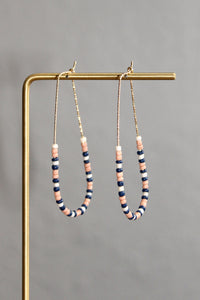 Summer Days Teardrop Sparkle Hoops