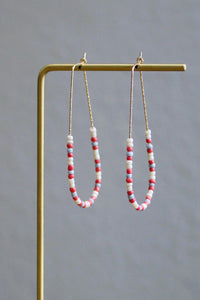 Sunny Days Teardrop Sparkle Hoops