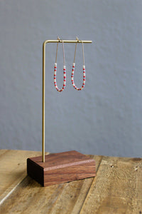 Sunny Days Teardrop Sparkle Hoops