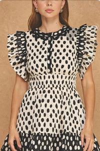 The Marisol Ruffle Mini Dress