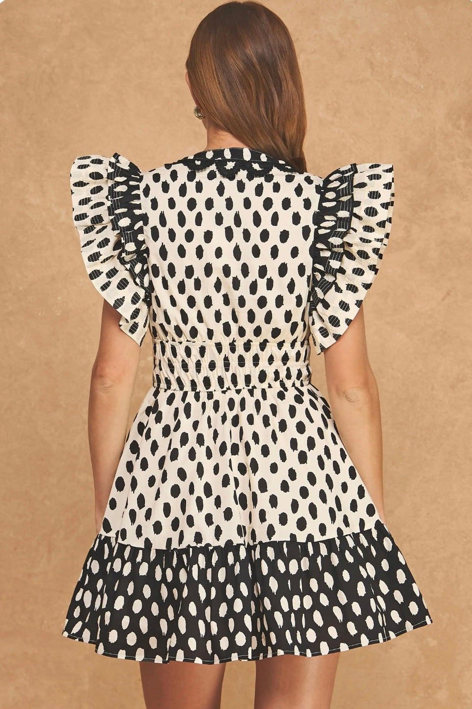 The Marisol Ruffle Mini Dress