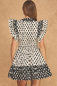 The Marisol Ruffle Mini Dress