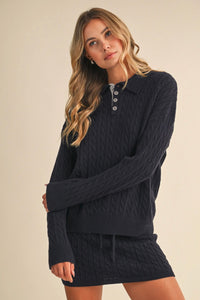 Nantucket Cable Knit Set