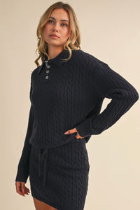 Nantucket Cable Knit Set