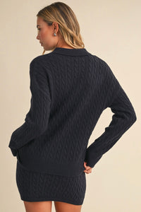 Nantucket Cable Knit Set