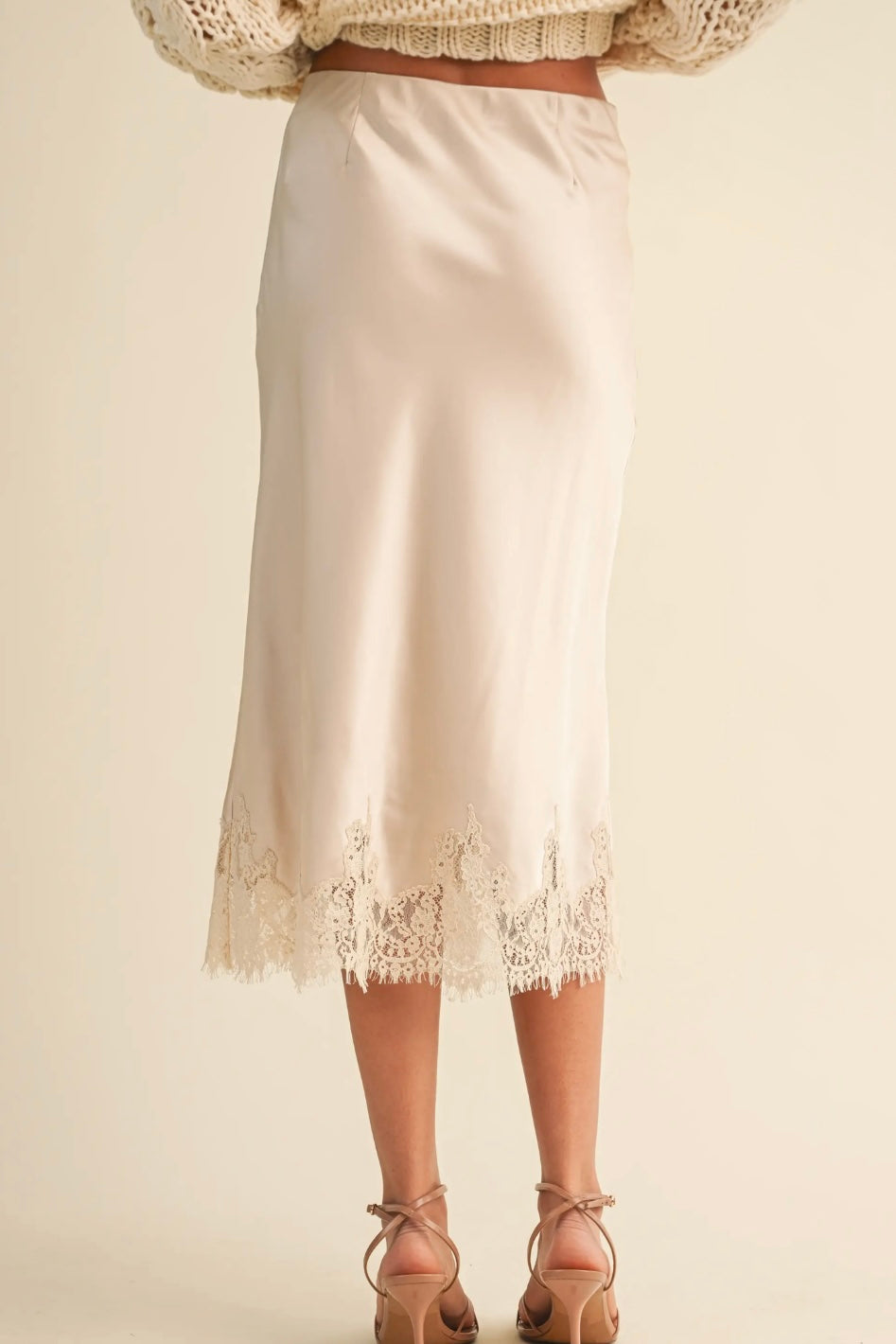 Amour Lace Midi Skirt