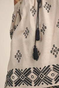The Isla Embroidered Short Set