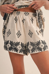The Isla Embroidered Short Set