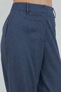 Midnight Sparkle Pinstripe Pants