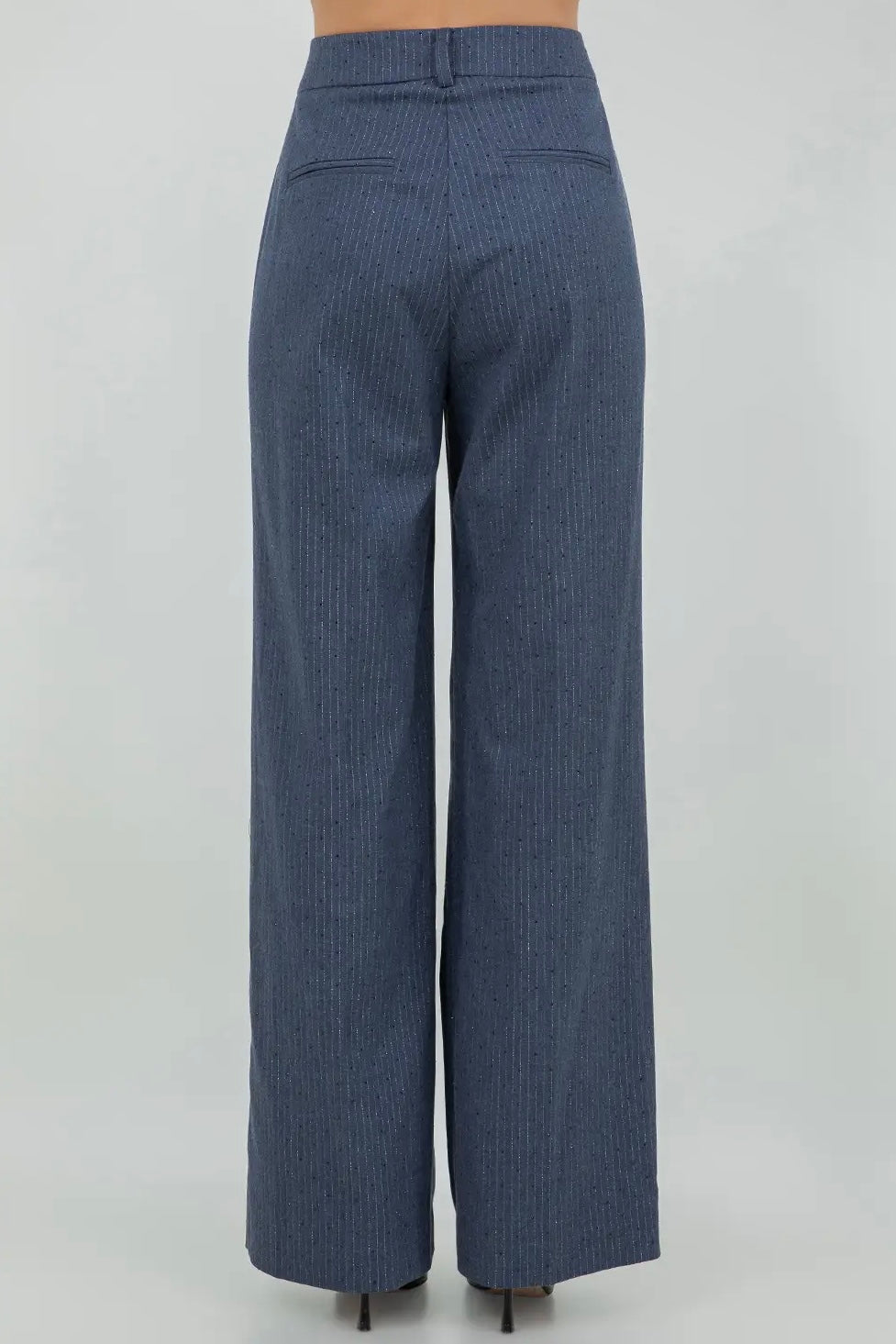 Midnight Sparkle Pinstripe Pants