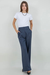 Midnight Sparkle Pinstripe Pants