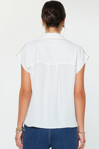 Camille Ivory Blouse