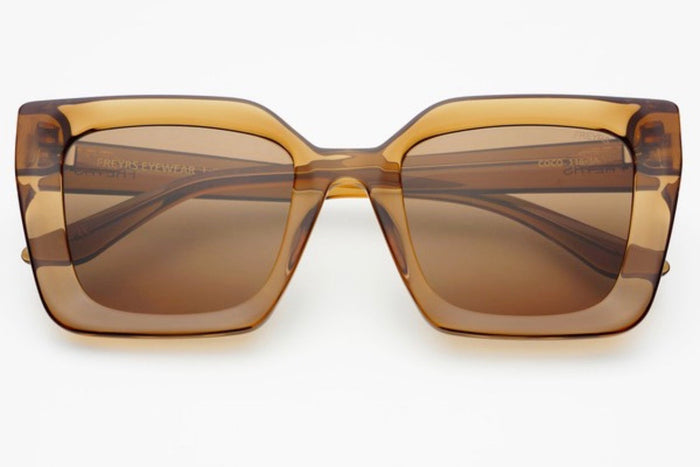 Amber Coco Acetate Women's Square Sunglasses