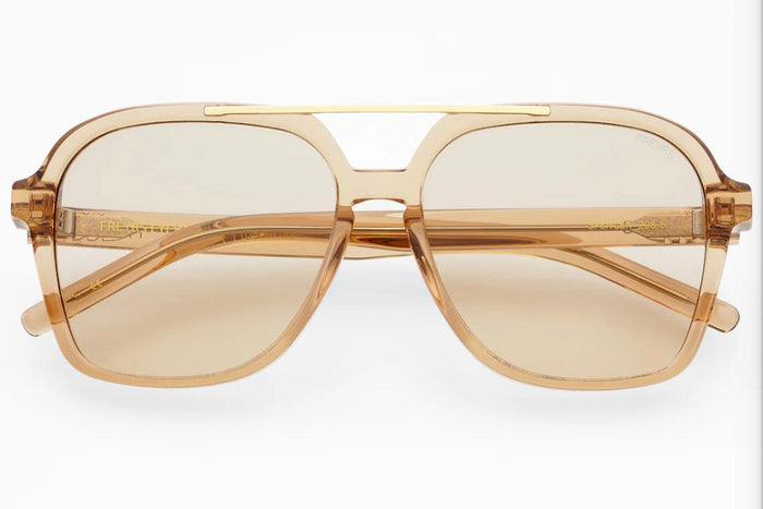 Tan Spencer Acetate Unisex Sunglasses