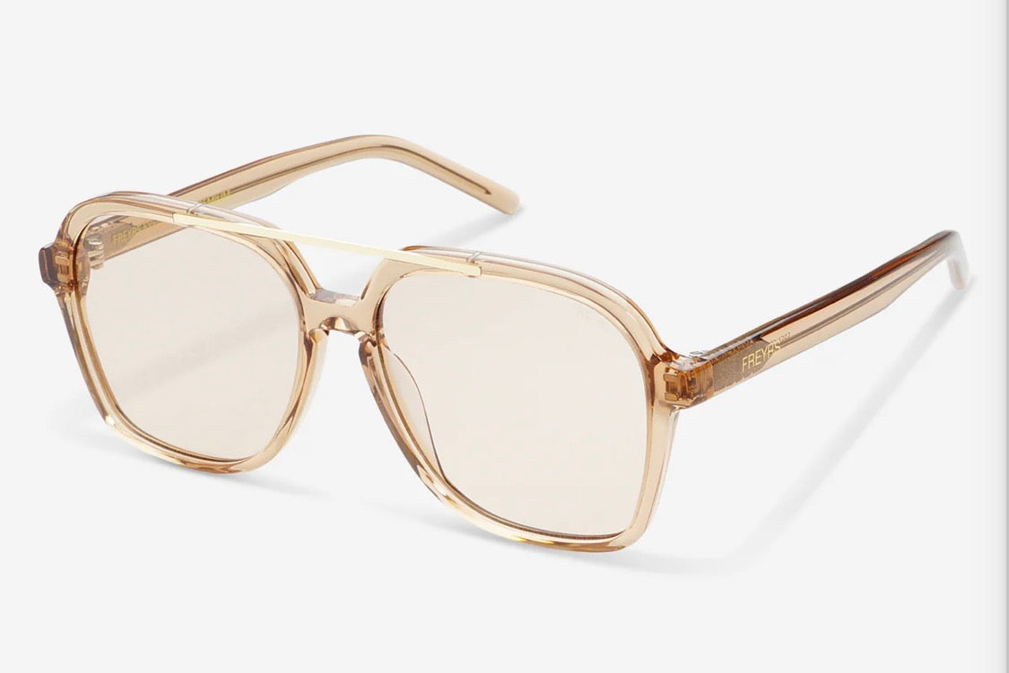 Tan Spencer Acetate Unisex Sunglasses