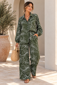 Olive Grove Pant Set