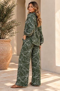 Olive Grove Pant Set