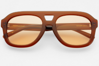 Chocolate Voyager Acetate Unisex Aviator Sunglasses