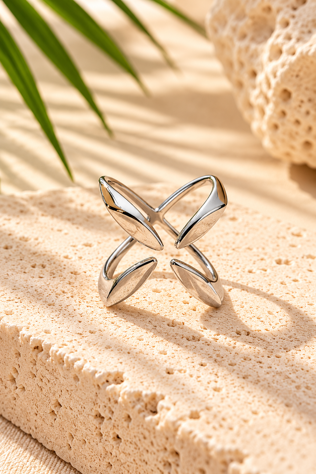 Silver Infinity Statement Ring